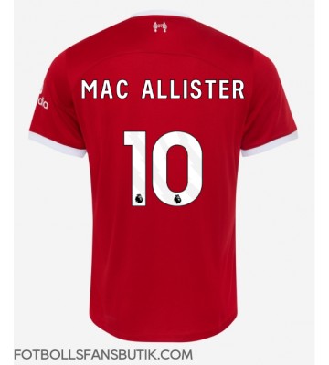 Liverpool Alexis Mac Allister #10 Replika Hemmatröja 2023-24 Kortärmad